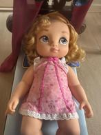 Disney animator baby doornroosje met bedje zgan, Ophalen of Verzenden, Zo goed als nieuw, Pop