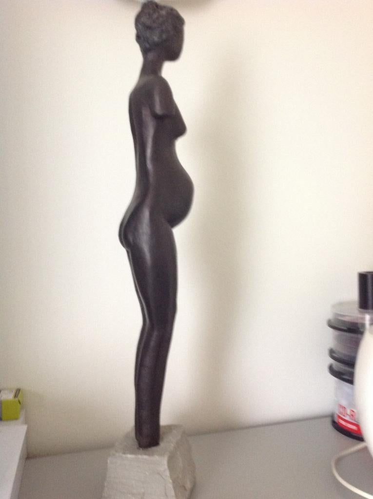 Beeld van klei, Ophalen of Verzenden, Zo goed als nieuw, Mens