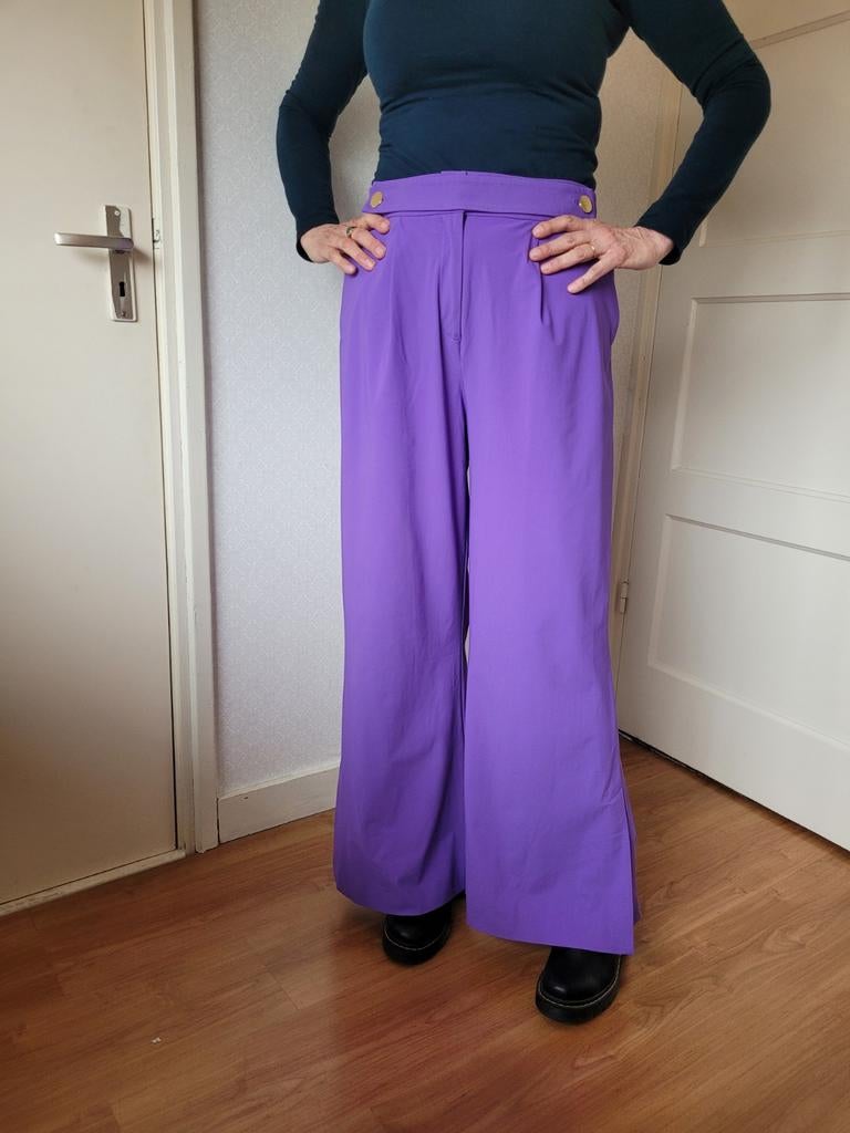 Prachtige paarse broek van Studio Anneloes, Kleding | Dames, Broeken en Pantalons, Ophalen of Verzenden