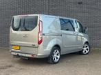 Ford Transit Custom 270 2.2 TDCI Limited DC Leder, Airco!, Voorwielaandrijving, Euro 5, Gebruikt, 14 km/l
