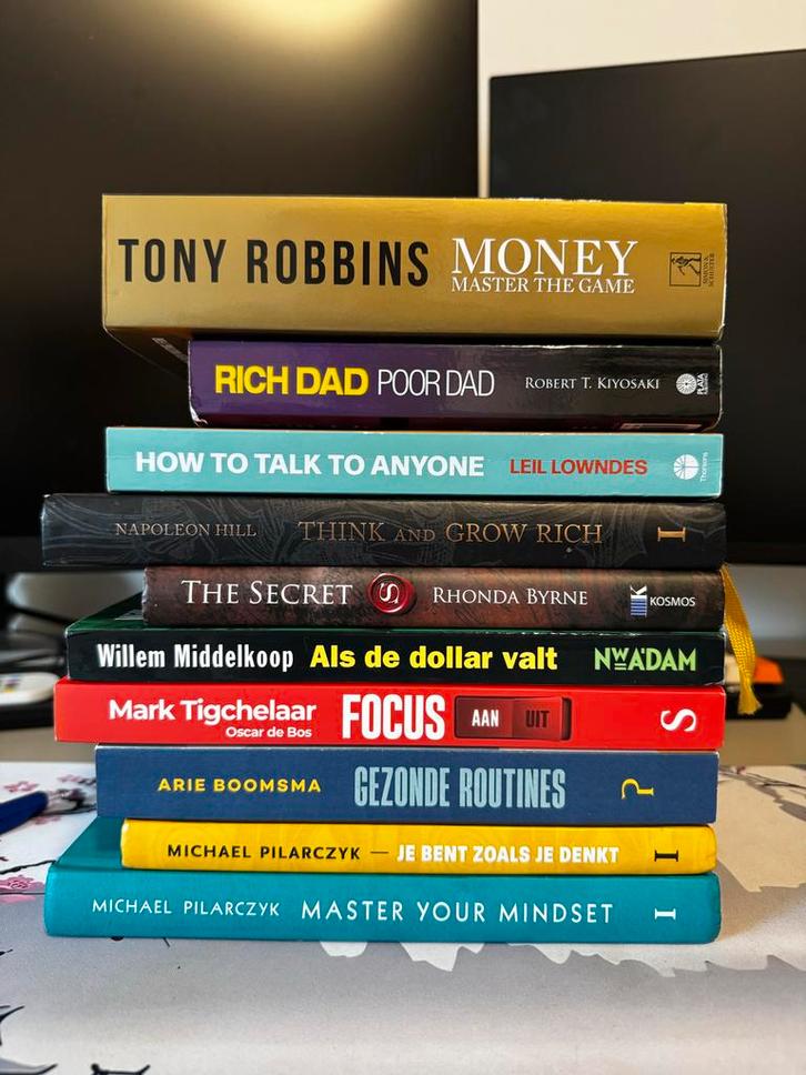 Diverse boeken: Persoonlijke Ontwikkeling & Financiën, Boeken, Overige Boeken, Zo goed als nieuw, Ophalen of Verzenden