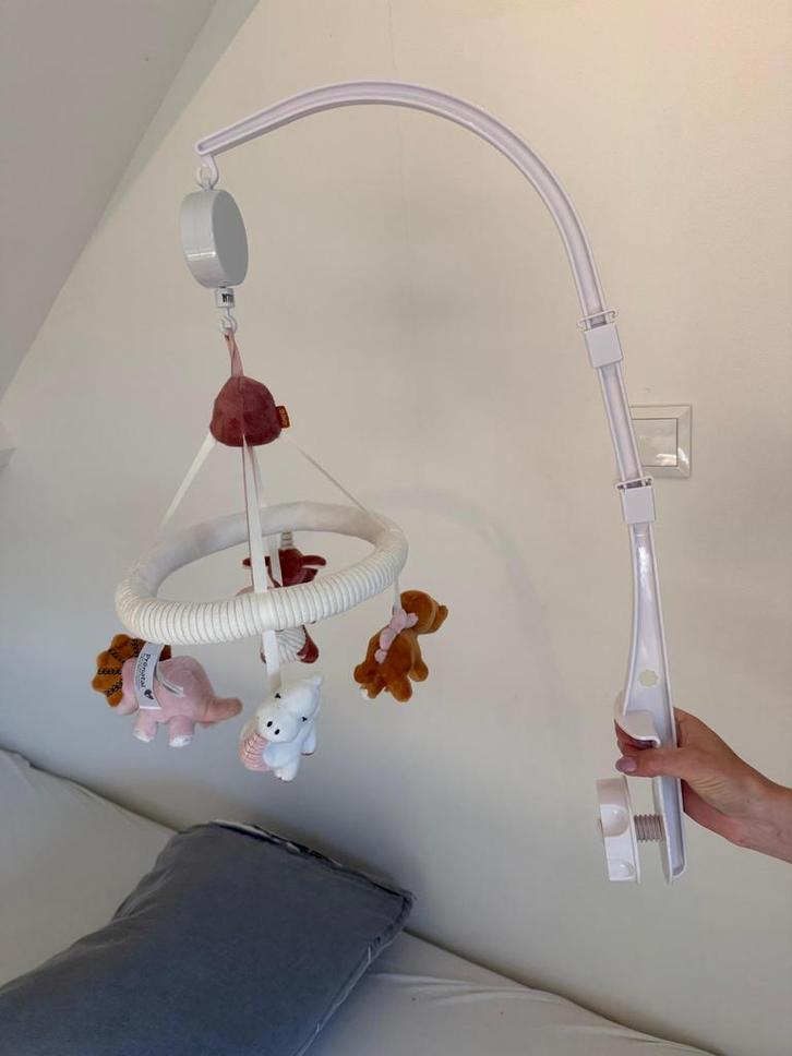 Done by deer boxmobiel, Kinderen en Baby's, Speelgoed | Babyspeelgoed, Gebruikt, Mobiel, Met geluid, Ophalen of Verzenden