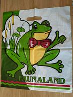 VINTAGE FAUNALAND PLASTIC TAS MET, Verzenden, Gebruikt, Gebruiksvoorwerp