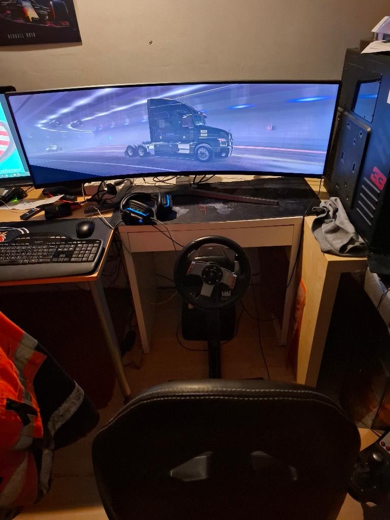 Mooie Logitech G27 stuur, Ophalen, Gebruikt, Logitech