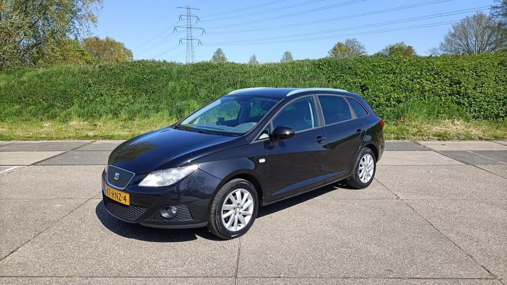 Seat Ibiza 1.2TDI 55KW Ecomotive ST 2011 Zwart, Voorwielaandrijving, Stof, 74 pk, 1199 cc
