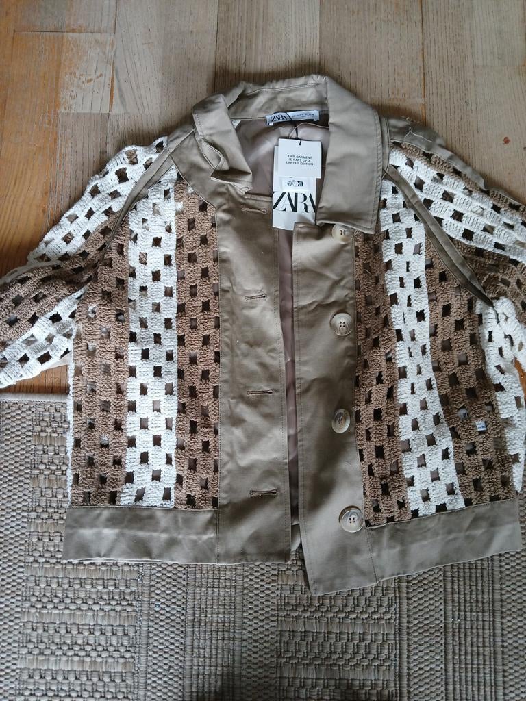 Jasje, Kleding | Dames, Jassen | Zomer, Zara, Ophalen of Verzenden, Nieuw, Beige
