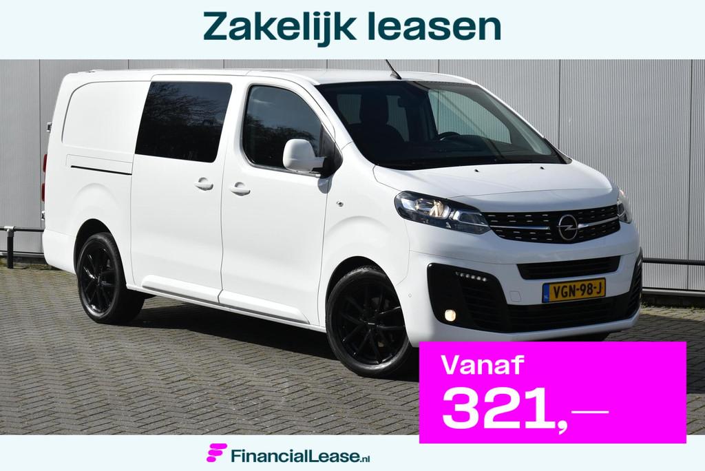 Opel Vivaro 2.0 CDTI L3H1 DC Airco Navi Camera PDC Stoelverw, Stof, Gebruikt, 4 cilinders, 2500 kg
