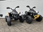 can-am Renegade 12v Quad Khaki – Rubberband - BT - RADIO, Kinderen en Baby's, Ophalen of Verzenden, Nieuw