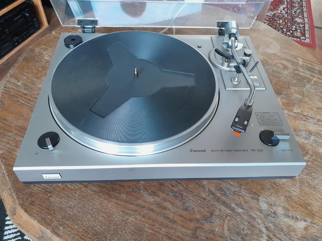 Sansui SR-232, Ophalen of Verzenden, Gebruikt, Platenspeler, Overige merken