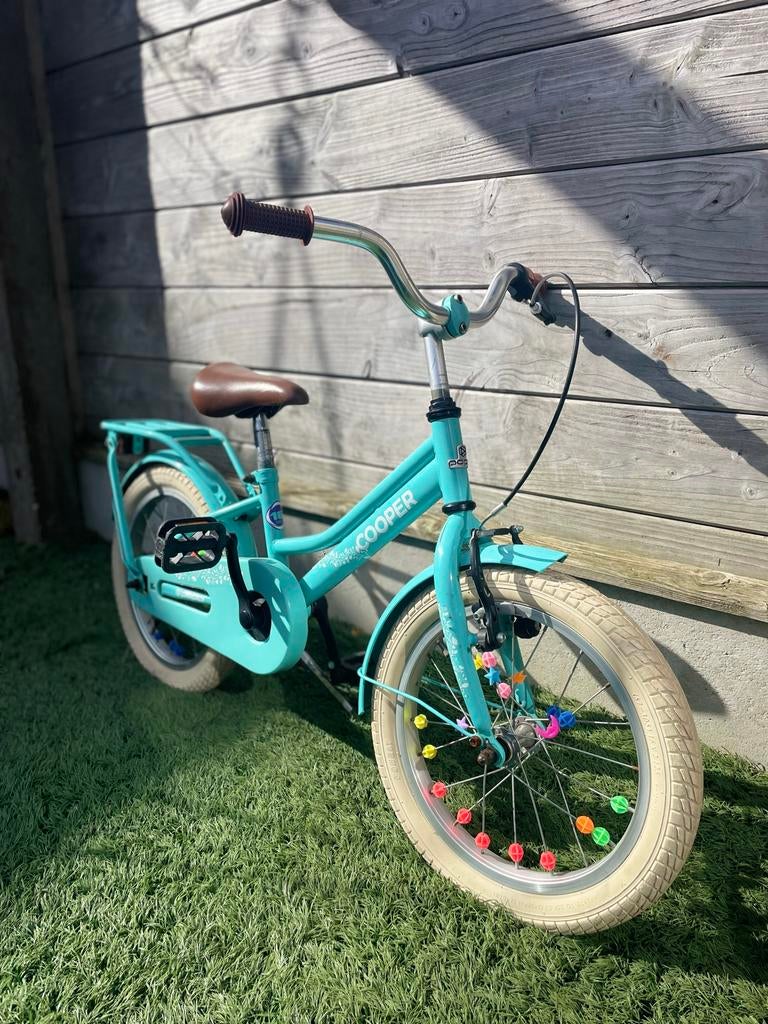 Popal meisjesfiets 16 inch, Ophalen, Gebruikt, 16 inch, Handrem
