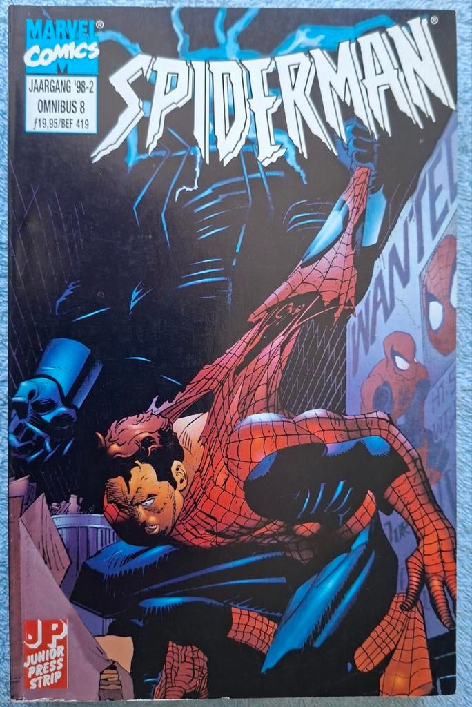 SPIDER-MAN OMNIBUS #8. JAARGANG '98-2. JUNIOR PRESS., Boeken, Eén comic, Ophalen of Verzenden, Zo goed als nieuw, Europa