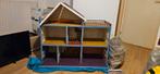 Gratis groot houten poppenhuis, Ophalen, Gebruikt, Poppenhuis