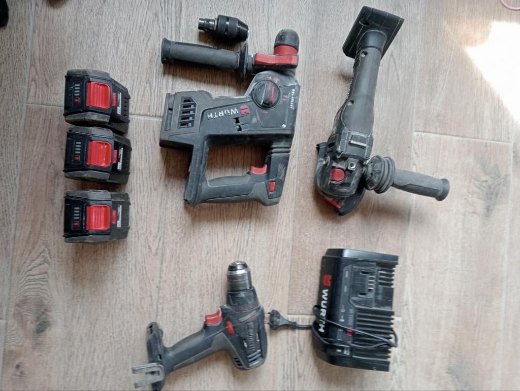 Würth Accu Gereedschap Set., Ophalen, Overige typen, Variabele snelheid, Gebruikt