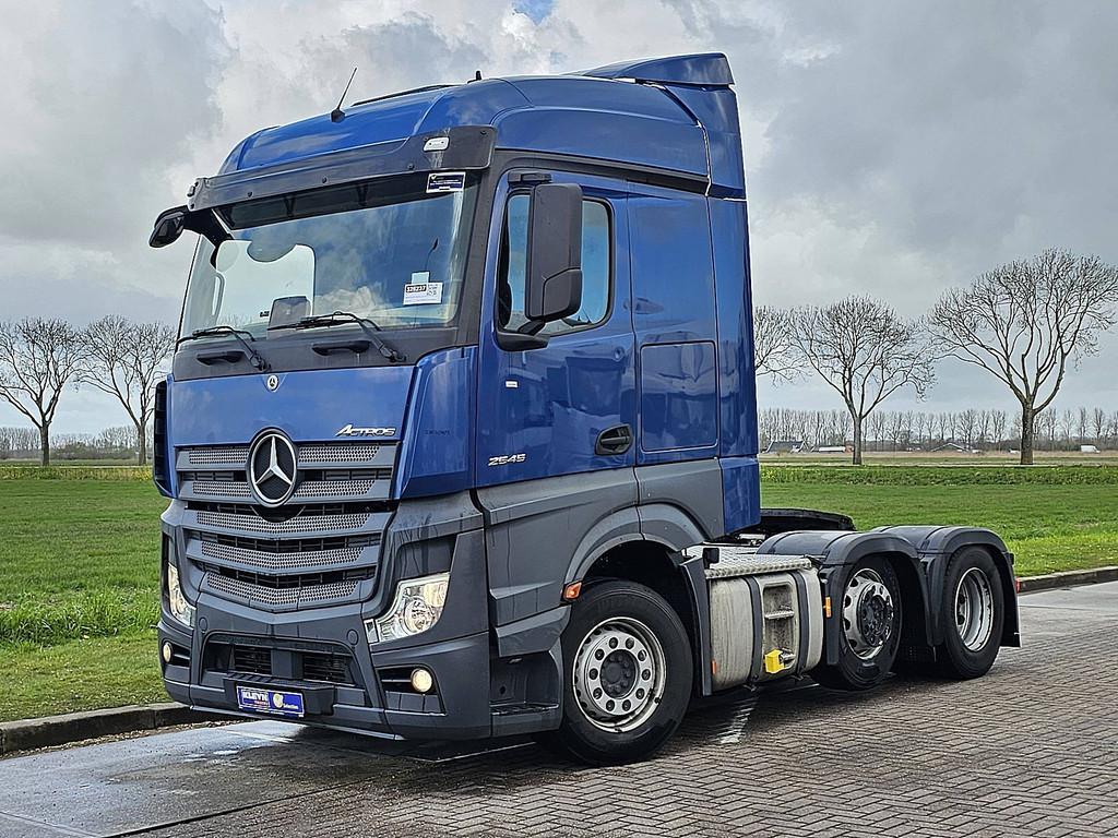MERCEDES-BENZ ACTROS 2545 LS 6x2 streamline mp5, Auto's, Vrachtwagens, Automaat, Euro 6, Blauw, Stoelverwarming