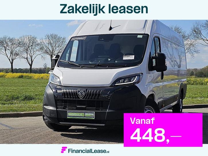 PEUGEOT BOXER 2.2 l4h2 automaat navi, Auto's, Bestelauto's, Bedrijf, Lease, Financial lease, ABS, Achteruitrijcamera, Airconditioning