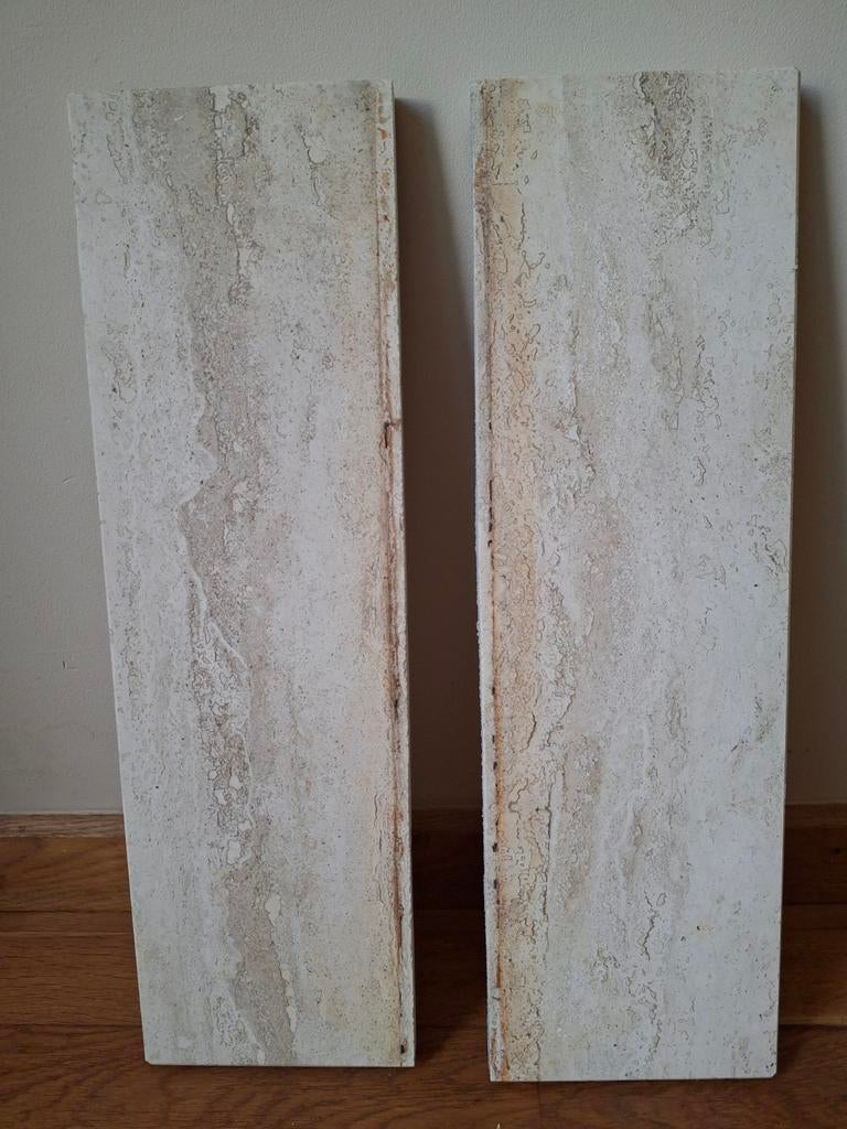 2 stuks marmeren vensterbank 50 x 15 x 2, Ophalen
