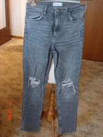 Spijkerbroek jeans ZARA maat 38 grijs ripped, Zara, Ophalen of Verzenden, Zo goed als nieuw, W30 - W32 (confectie 38/40)