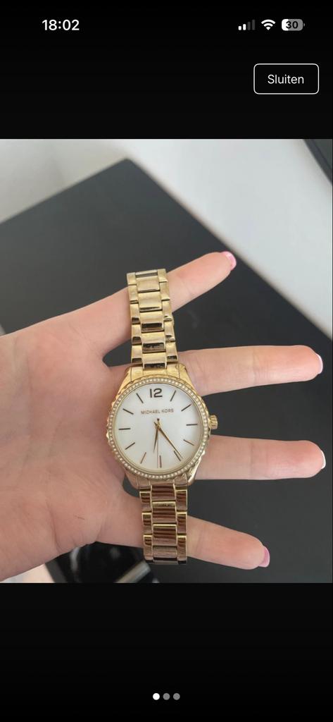 Michael Kors horloge, Sieraden, Tassen en Uiterlijk, Horloges | Dames, Ophalen of Verzenden, Gebruikt, Polshorloge, Overige merken