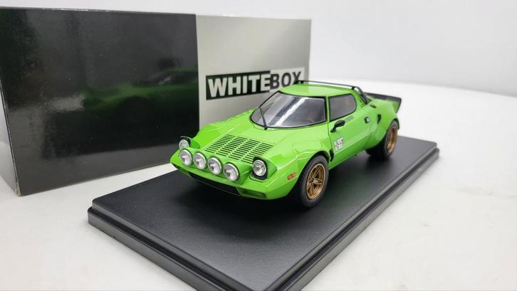 Lancia Stratos HF Licht Groen, Hobby en Vrije tijd, Modelauto's | 1:24, Nieuw, Overige merken, Ophalen of Verzenden