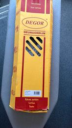 Deurgordijn voor caravan, merk Degor, wit., Ophalen, Zo goed als nieuw