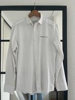 Porsche overhemd wit, maat M, Ophalen of Verzenden, Gedragen, Wit, Halswijdte 39/40 (M)