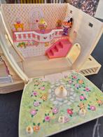 Vintage Dufti Charmkins Huisje met 2 Poppetjes - Hasbro 1983, Ophalen of Verzenden