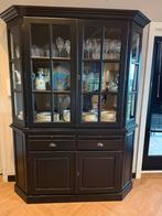 Rofra Home Vitrine/Buffetkast Zwart - 165x 2.10 winchester, Gebruikt, 200 cm of meer, 150 tot 200 cm, Ophalen of Verzenden