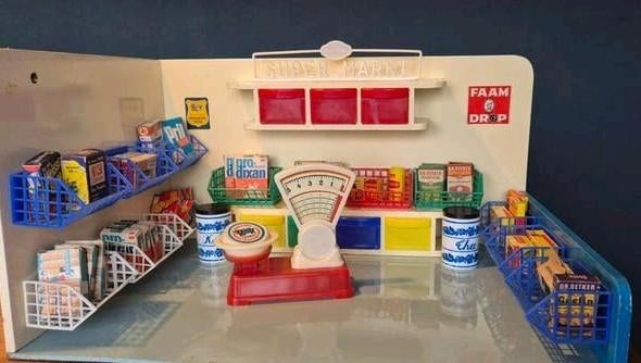 Vintage Okwa Supermarkt Jaren '70, Ophalen of Verzenden, Jongen of Meisje