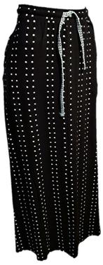 L.O.E.S.🌷 stretch lange kokerrok mt M, Maat 38/40 (M), Studio Anneloes, Verzenden, Zwart