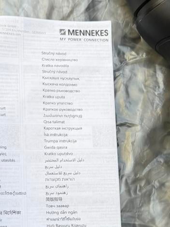 Volvo laadkabel Mennekes, Ophalen of Verzenden, Nieuw, Laadkabel