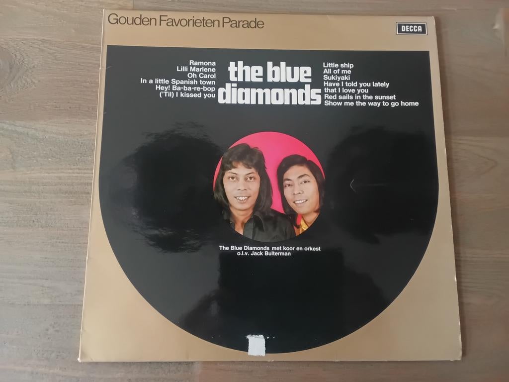 The Blue Diamonds lp, Cd's en Dvd's, Vinyl | Pop, Ophalen of Verzenden, 1960 tot 1980, Gebruikt, 12 inch
