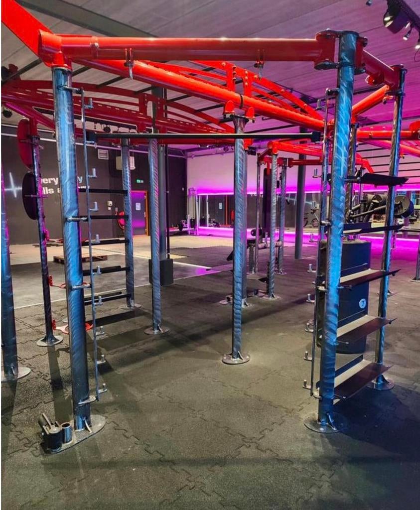 Gym 80 4448 Ironqube XXL Multistation / DAP / Cables / Rek, Sport en Fitness, Ophalen, Benen, Gebruikt, -