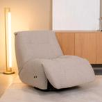 UIT VOORRAAD LEVERBAAR! relaxfauteuil WIGGLE manueel naturel, Ophalen, Nieuw, Stof, 50 tot 75 cm