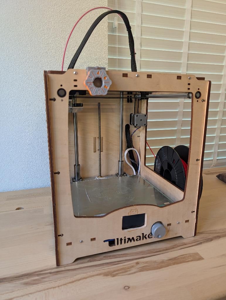 Ultimaker Original - Volledig geüpgraded naar Ultimaker 2+, Computers en Software, 3D Printers, Ophalen, Gebruikt, Ultimaker, Filament