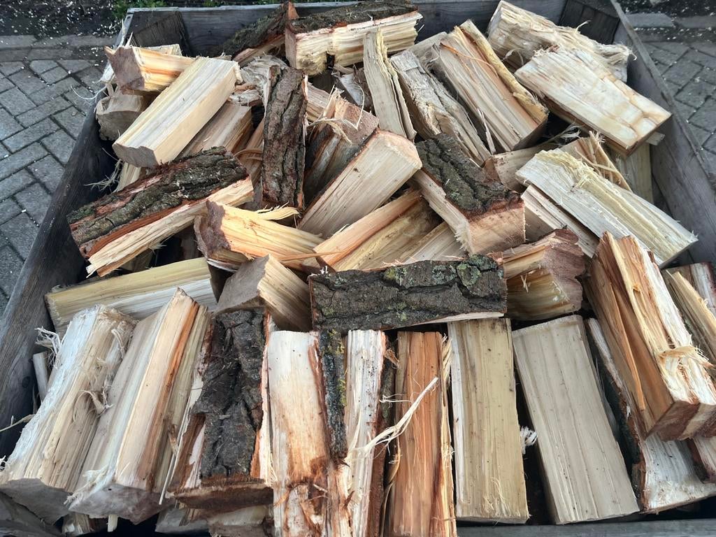 Haardhout populier, Tuin en Terras, Haardhout, 3 tot 6 m³, Ophalen, Overige houtsoorten, Blokken