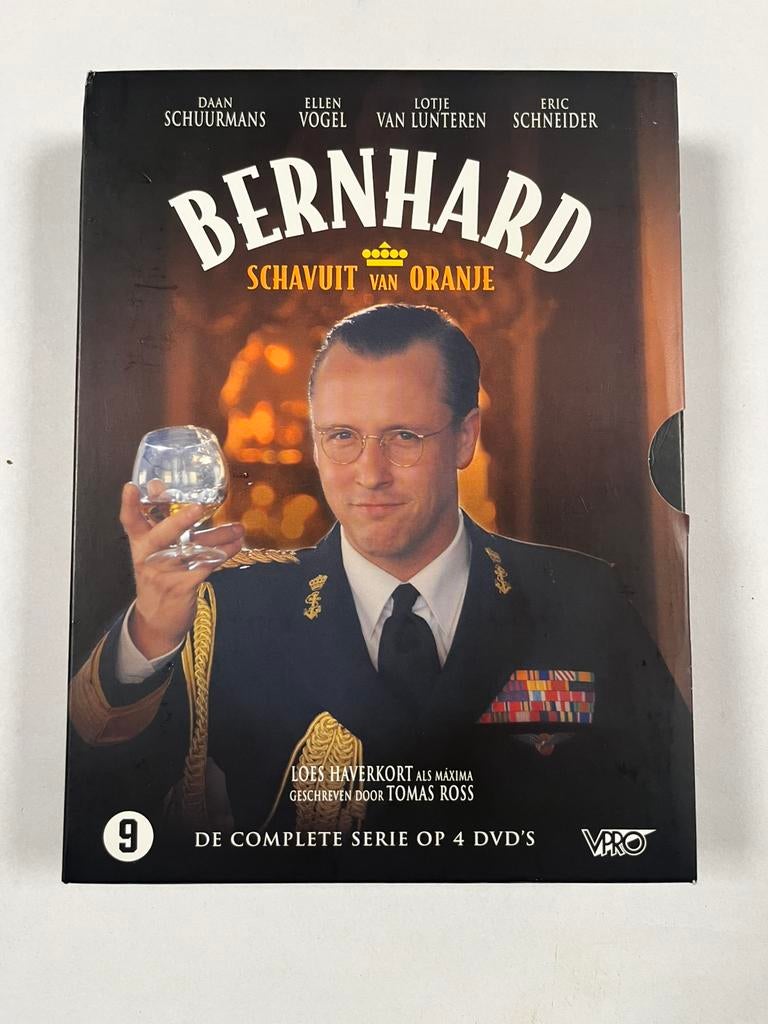 Bernhard schavuit van Oranje met oa Daan Schuurmans NL-DVD, Boxset, Ophalen of Verzenden, Zo goed als nieuw, Drama