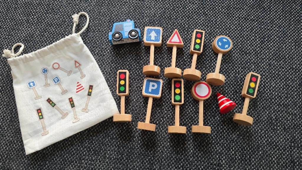 Houten verkeersborden en stoplichten van Hema, Ophalen of Verzenden, Zo goed als nieuw, Overige typen