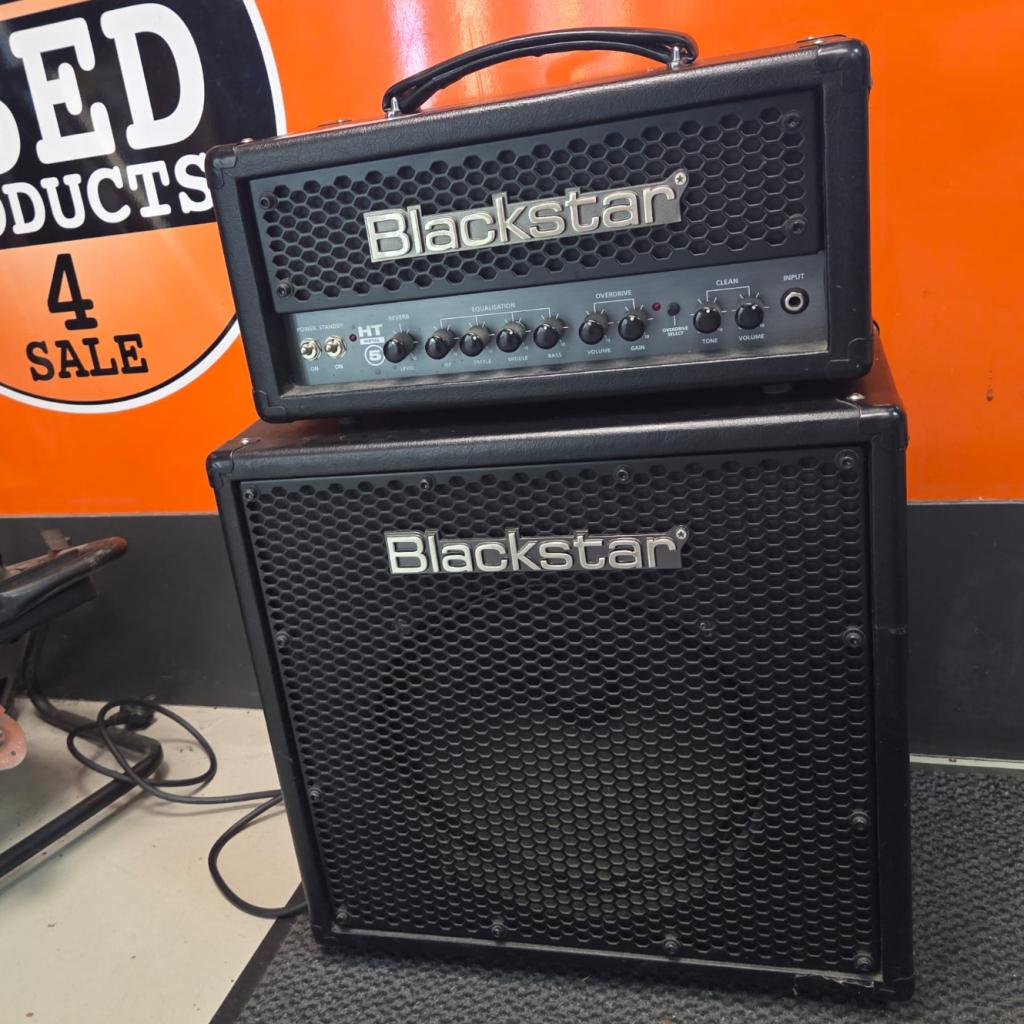 Blackstar HT Metal 5 valve head + HT Metal 112 cabinet, Muziek en Instrumenten, Versterkers | Bas en Gitaar, Flex Ltd., Gebruikt