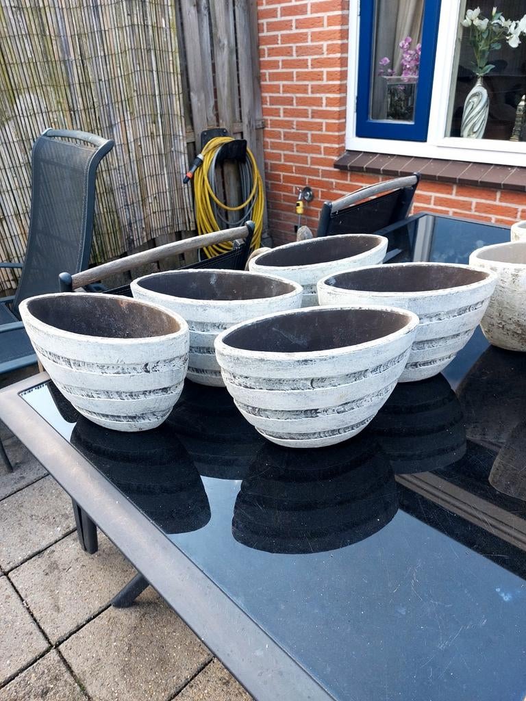 Mooie orchideeën potten, Ophalen of Verzenden