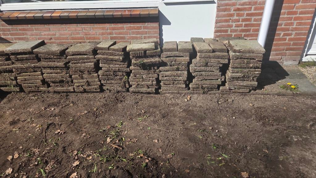 Tegels, Tuin en Terras, Ophalen of Verzenden, Gebruikt