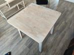 Beschadigde houten tafel - gratis af te halen, Ophalen, Gebruikt, 50 tot 100 cm, 50 tot 100 cm