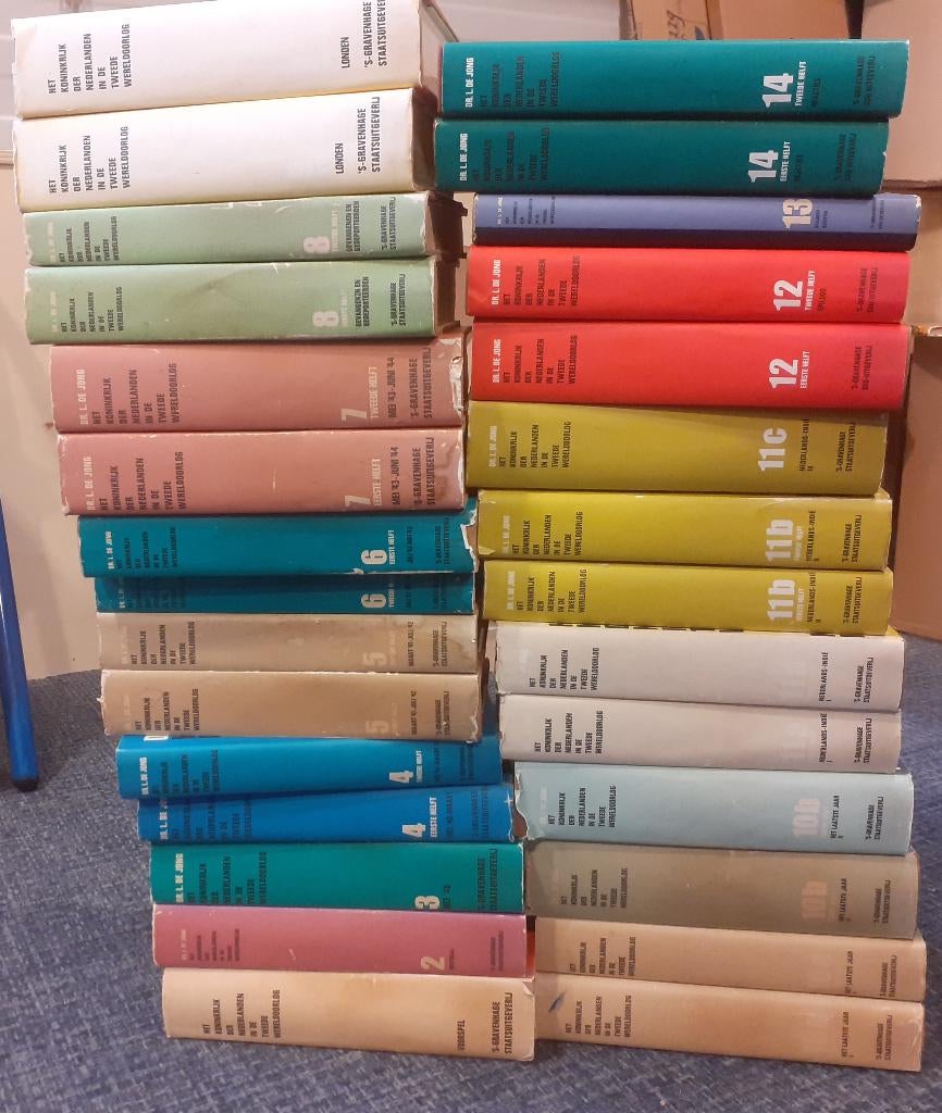 Dr. L. de Jong, Het Koninkrijk der Nederlanden in de 2e were, Boeken, Oorlog en Militair, Ophalen of Verzenden, Dr. L. de Jong
