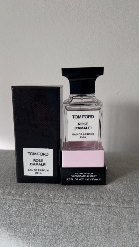 Tom ford parfum rose amalfi 50ml fles, bijna vol, Ophalen of Verzenden, Zo goed als nieuw