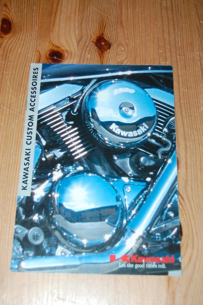 Kawasaki Custom accessoires, Motoren, Handleidingen en Instructieboekjes, Kawasaki, Ophalen of Verzenden