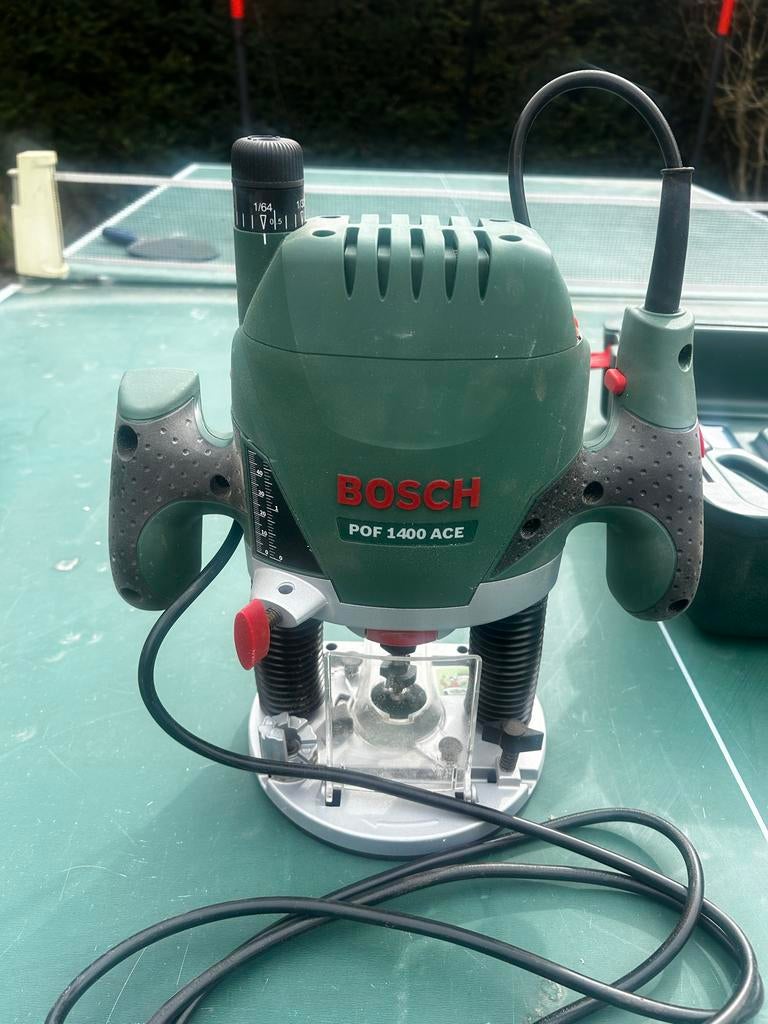 Bosch POF 1400 ACE bovenfrees, Ophalen, Gebruikt, Elektrisch, Bovenfrees