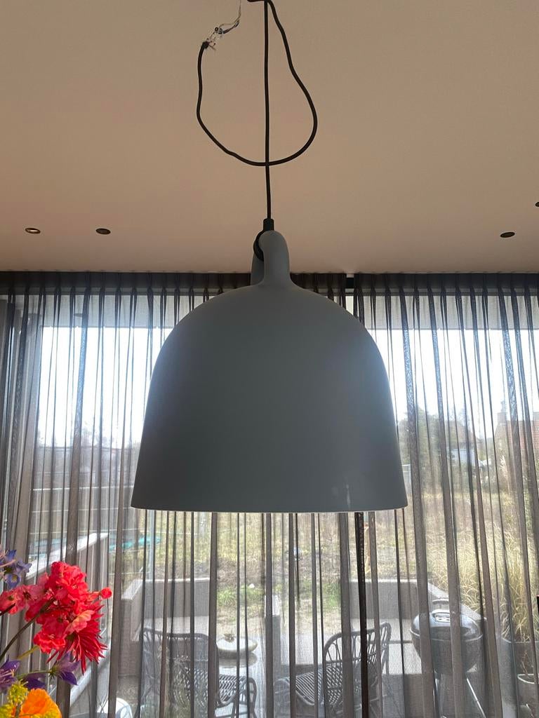 Normann Copenhagen Bell Lamp Medium Grijs, Ophalen, Zo goed als nieuw, Metaal, Minder dan 50 cm