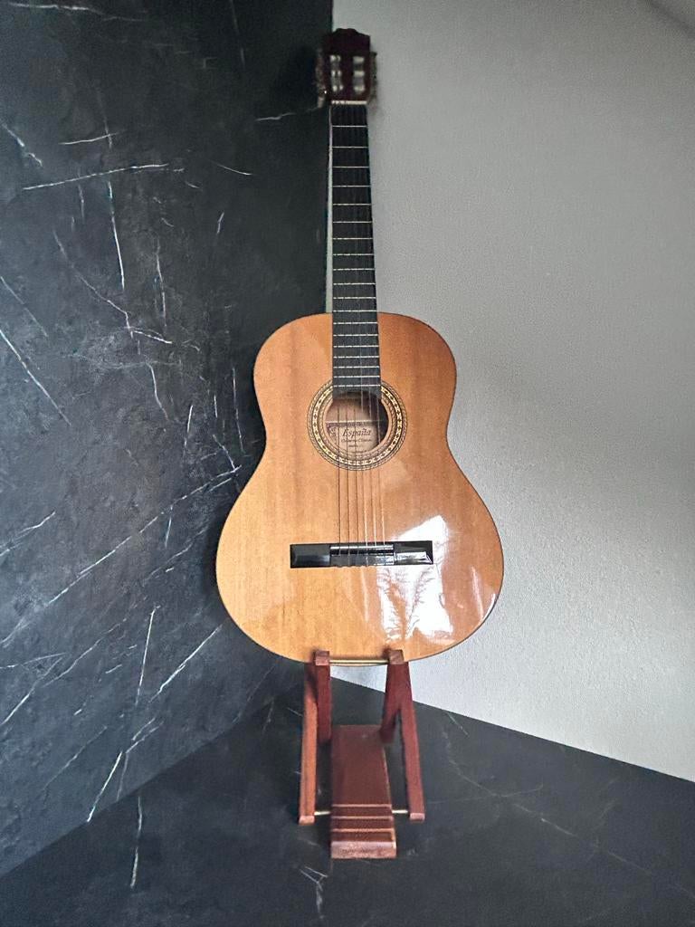 Mooie Spaanse gitaar, zo goed als nieuw, Ophalen, Zo goed als nieuw, Klassieke of Spaanse gitaar