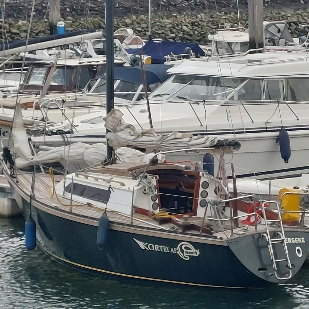 Strooker 800 nl. 8.00x2.88x1.60 Hout Diagonaal gebouwd., Watersport en Boten, Kajuitzeilboten en Zeiljachten, Ophalen of Verzenden
