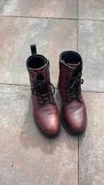 Stoere laatzen, Kleding | Dames, Lage of Enkellaarzen, Ophalen of Verzenden, Zo goed als nieuw, Rood