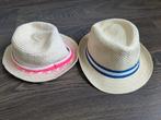 Twee zomerhoedjes, Kinderen en Baby's, Kinderkleding | Petten en Hoeden, Hoed, Jongen of Meisje, Ophalen of Verzenden, Zo goed als nieuw